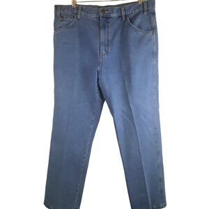 Rivet Supply Co. Classic Medium Wash Blue Jeans Men's Size 38x32 100% Cotton